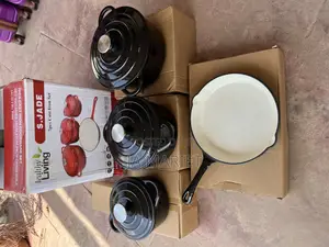 7pcs Enamel Cast Iron Pot