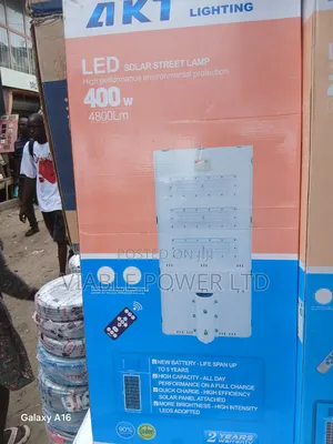 400w Akt Solar Street Light Very Effective and Durable