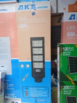 200w Akt Solar Street Light Very Effective and Reliable