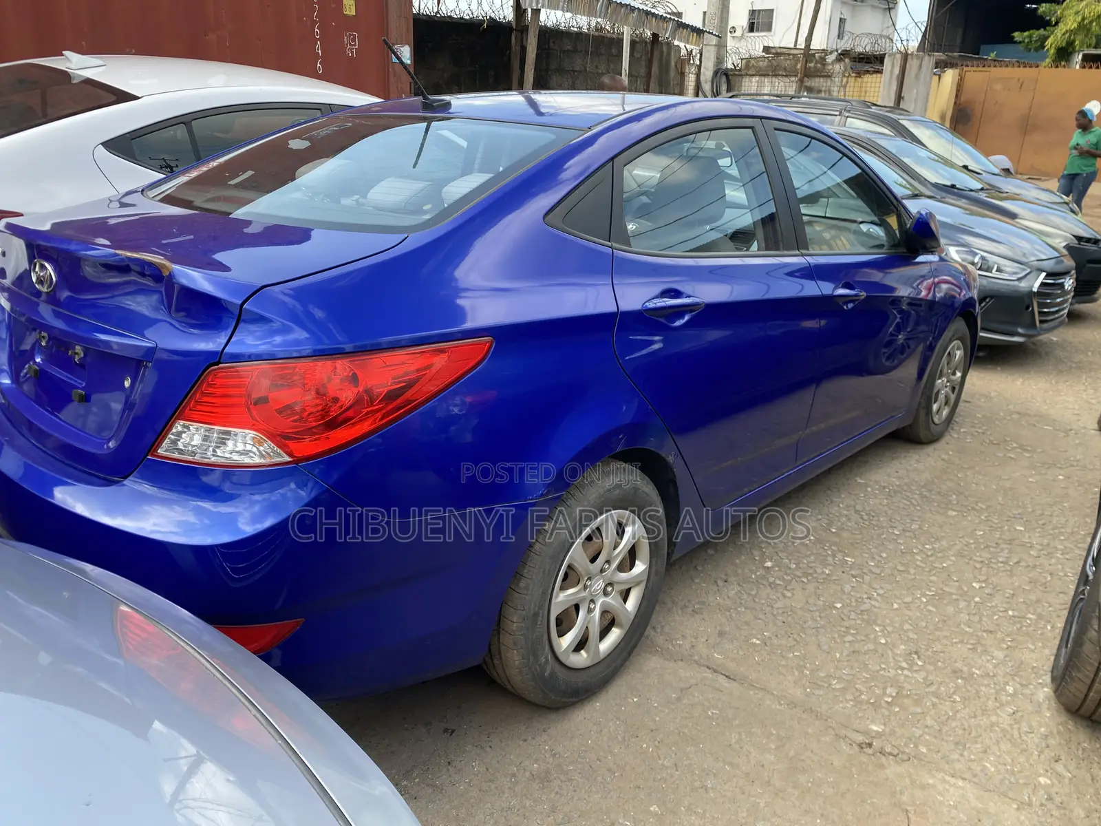 Hyundai Accent 2011 Blue
