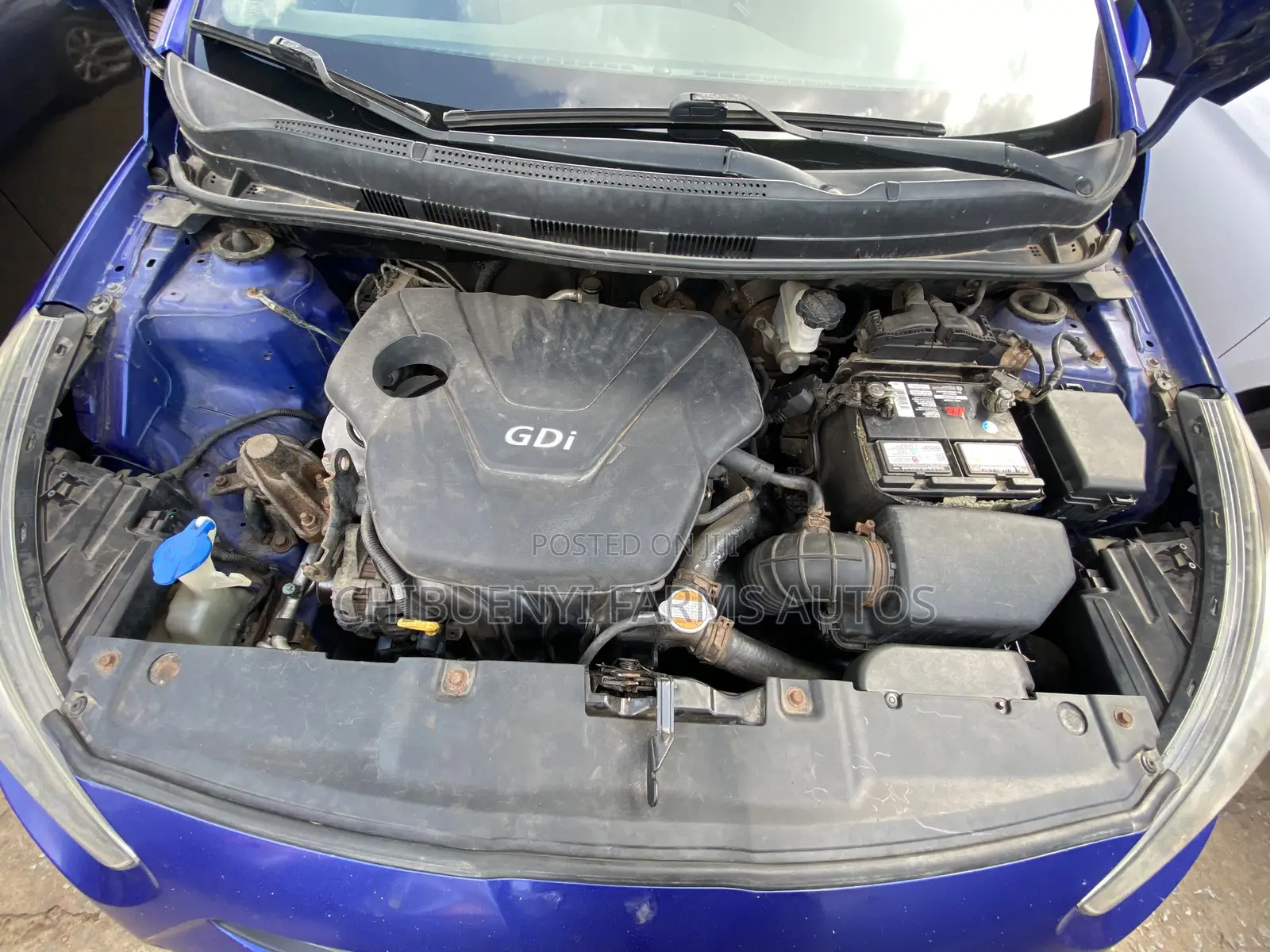 Hyundai Accent 2011 Blue