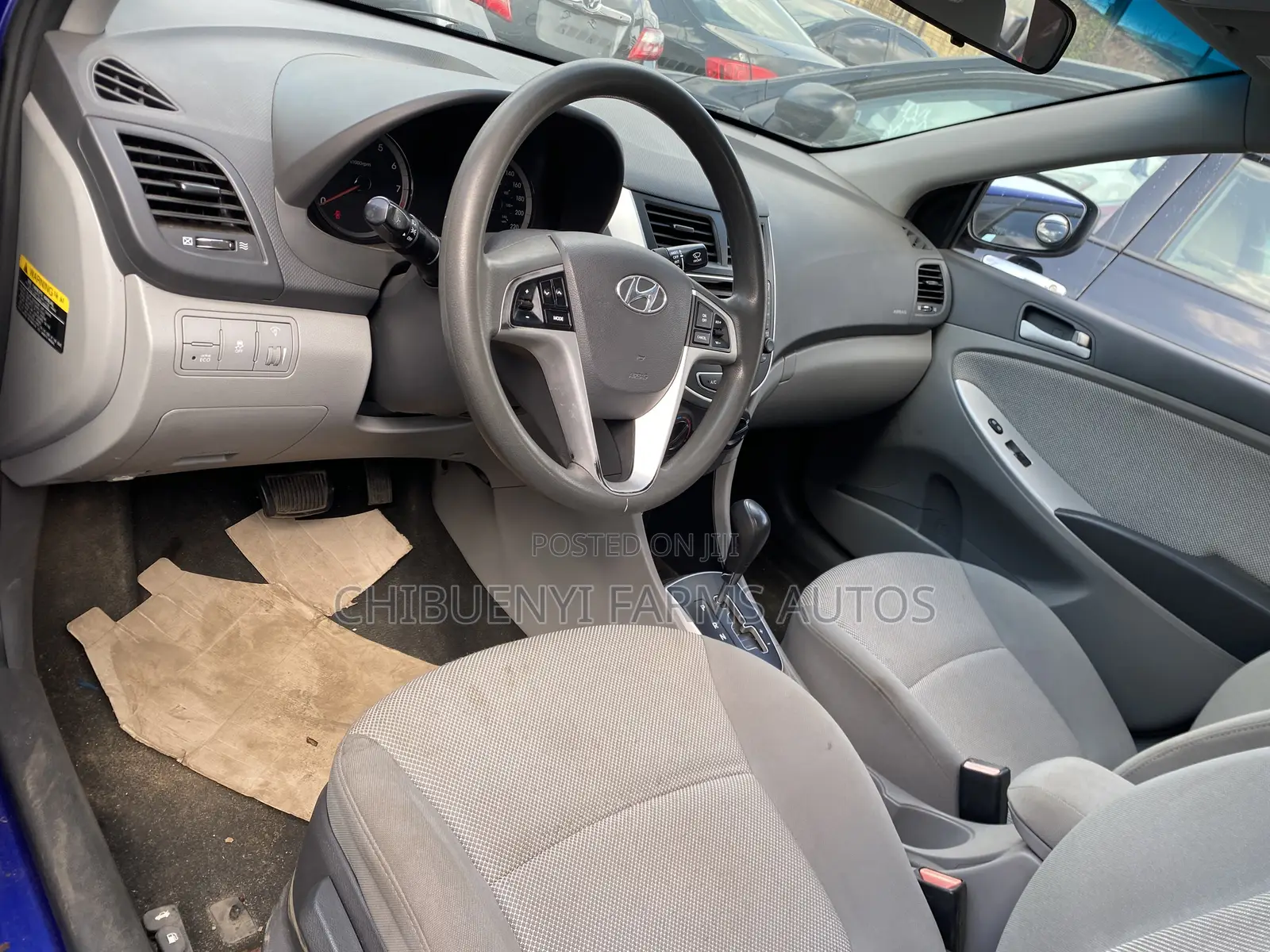 Hyundai Accent 2011 Blue