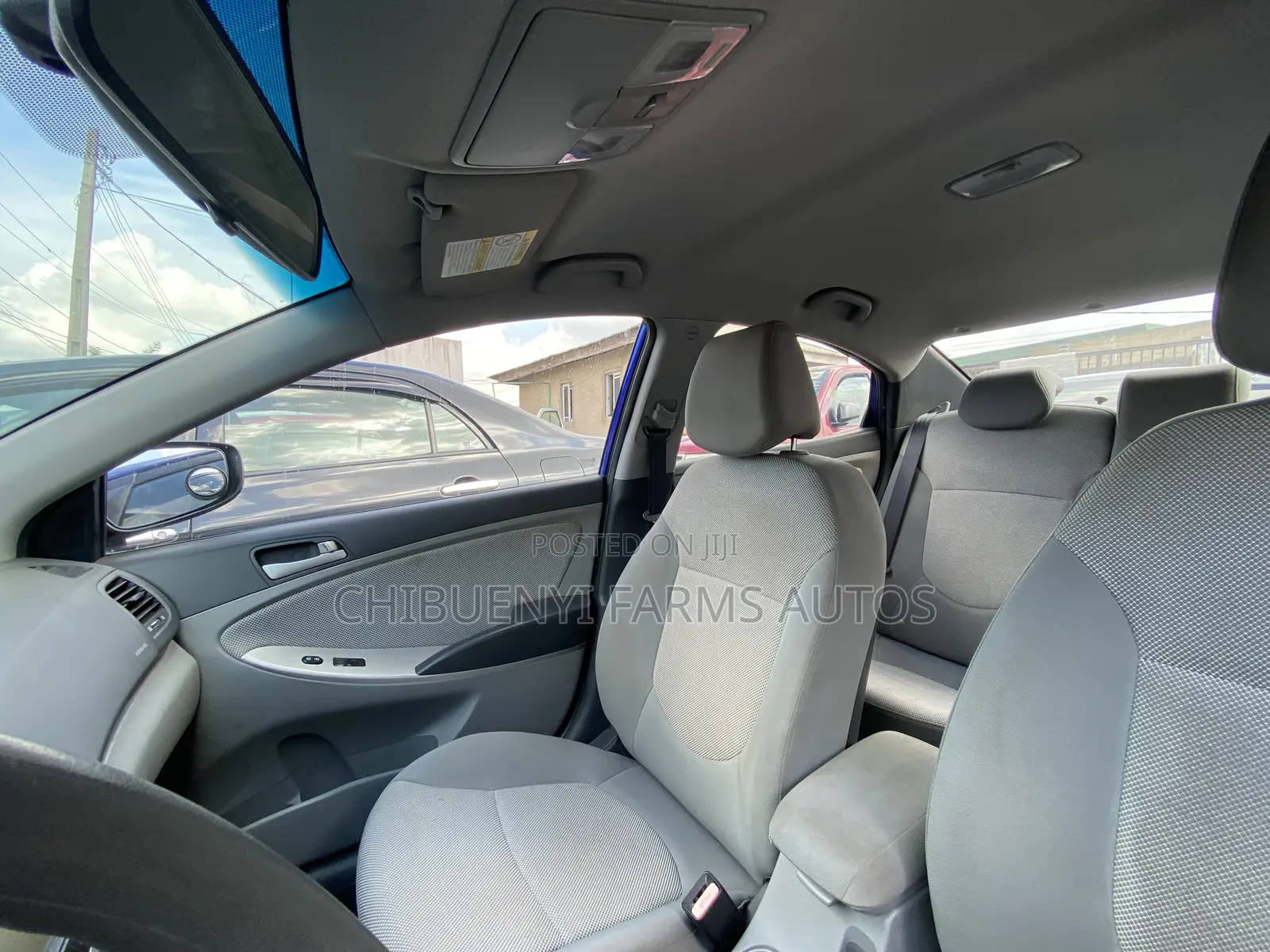 Hyundai Accent 2011 Blue