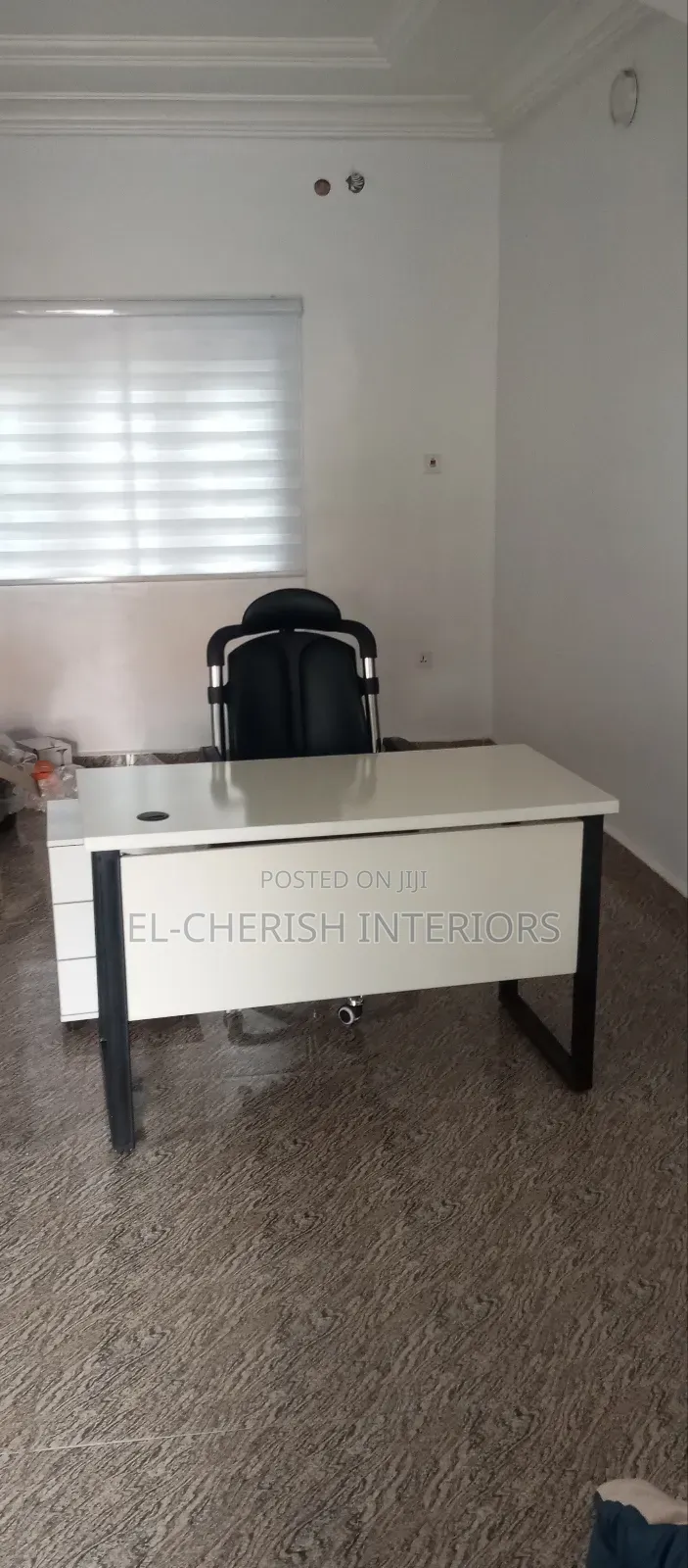 Cossy White Office Table.