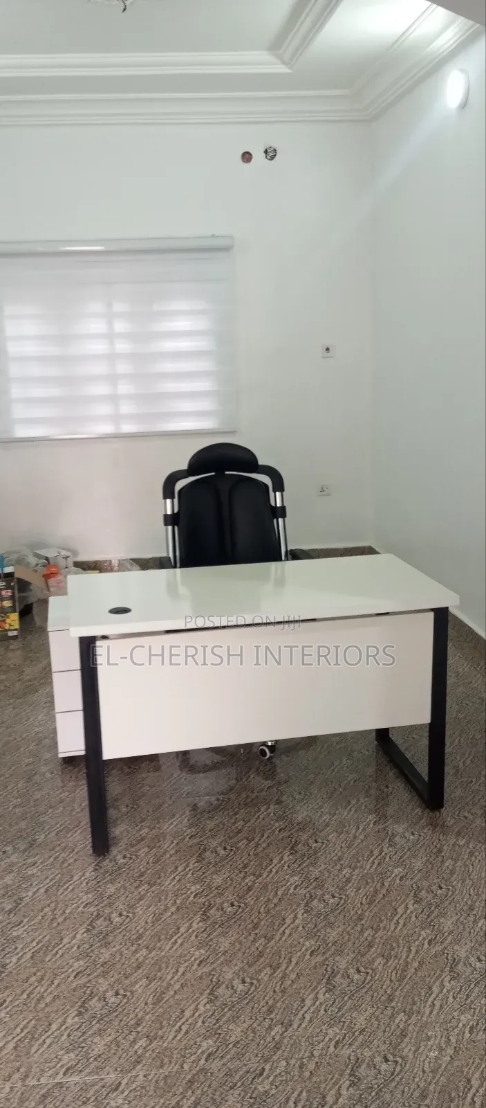 Cossy White Office Table.