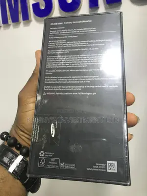 New Samsung Galaxy Note 20 Ultra 512 GB Black