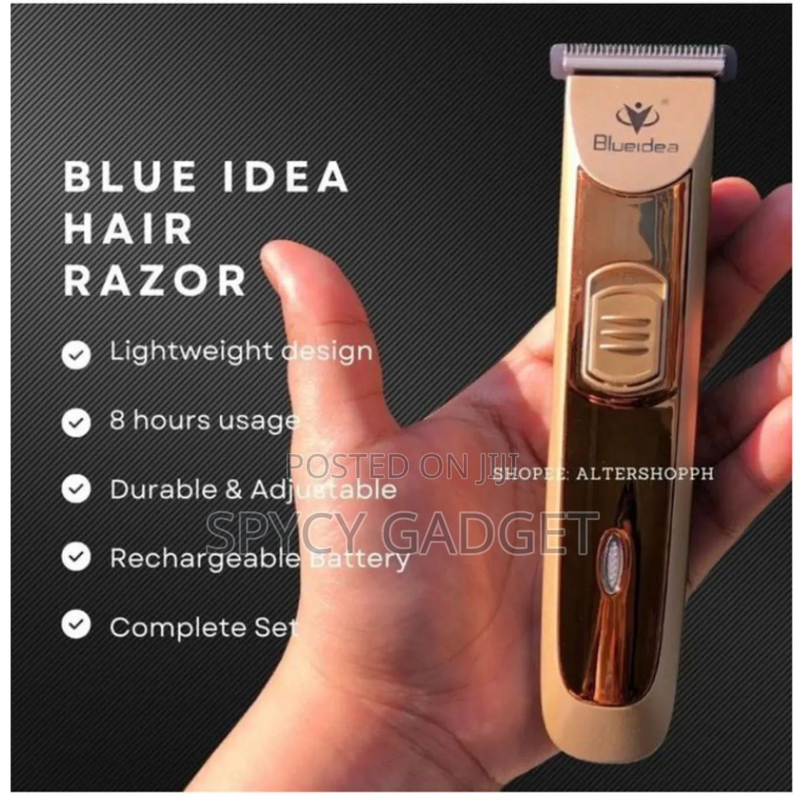 Rechargeable Bluidea Hair Trimmer