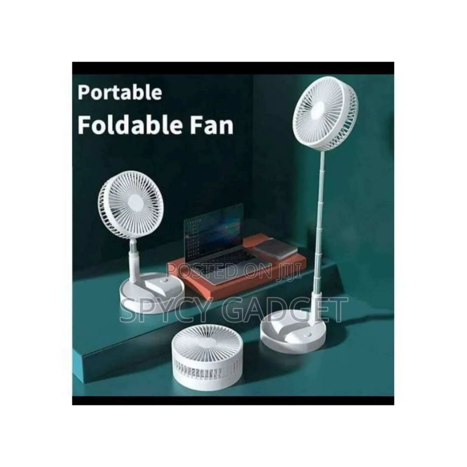 Extendable Rechargeable Foldable Fan