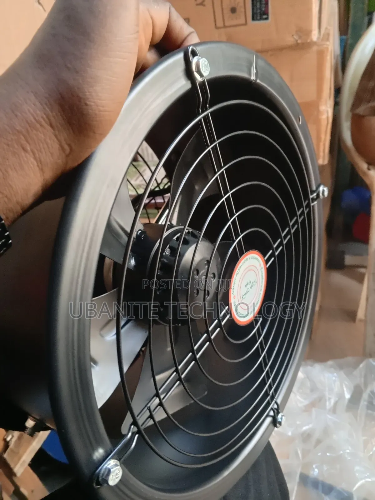 12" Round Portable Ebm Fan 220v