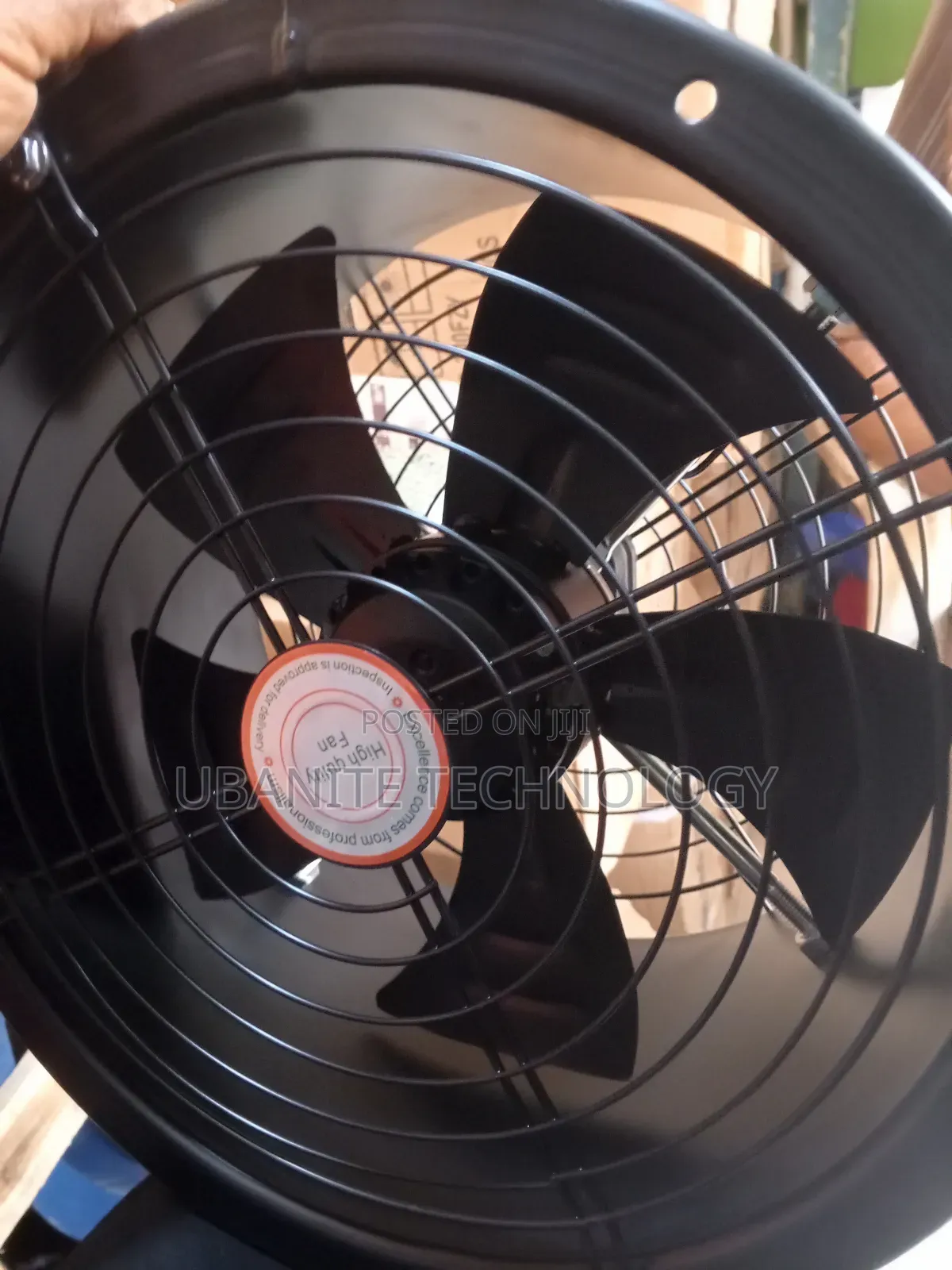 12" Round Portable Ebm Fan 220v