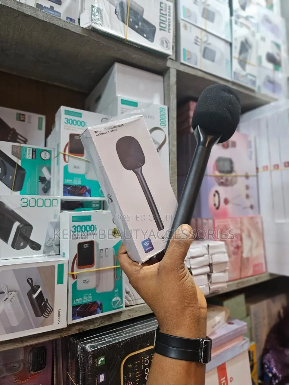 Wireless Hand Held Microphone Stick