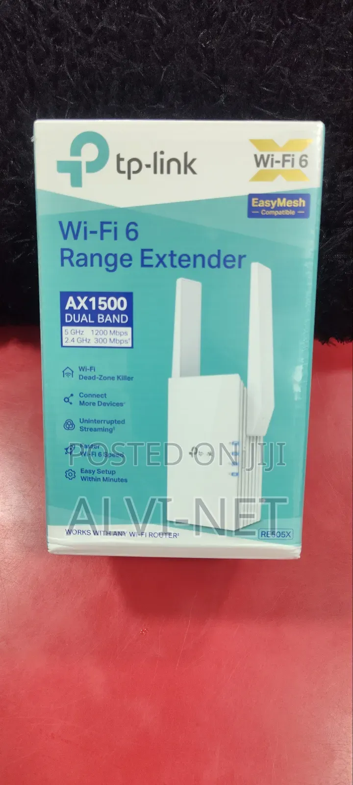 Tp-Link Ax1500 Wifi-6 Range Extender Re505x