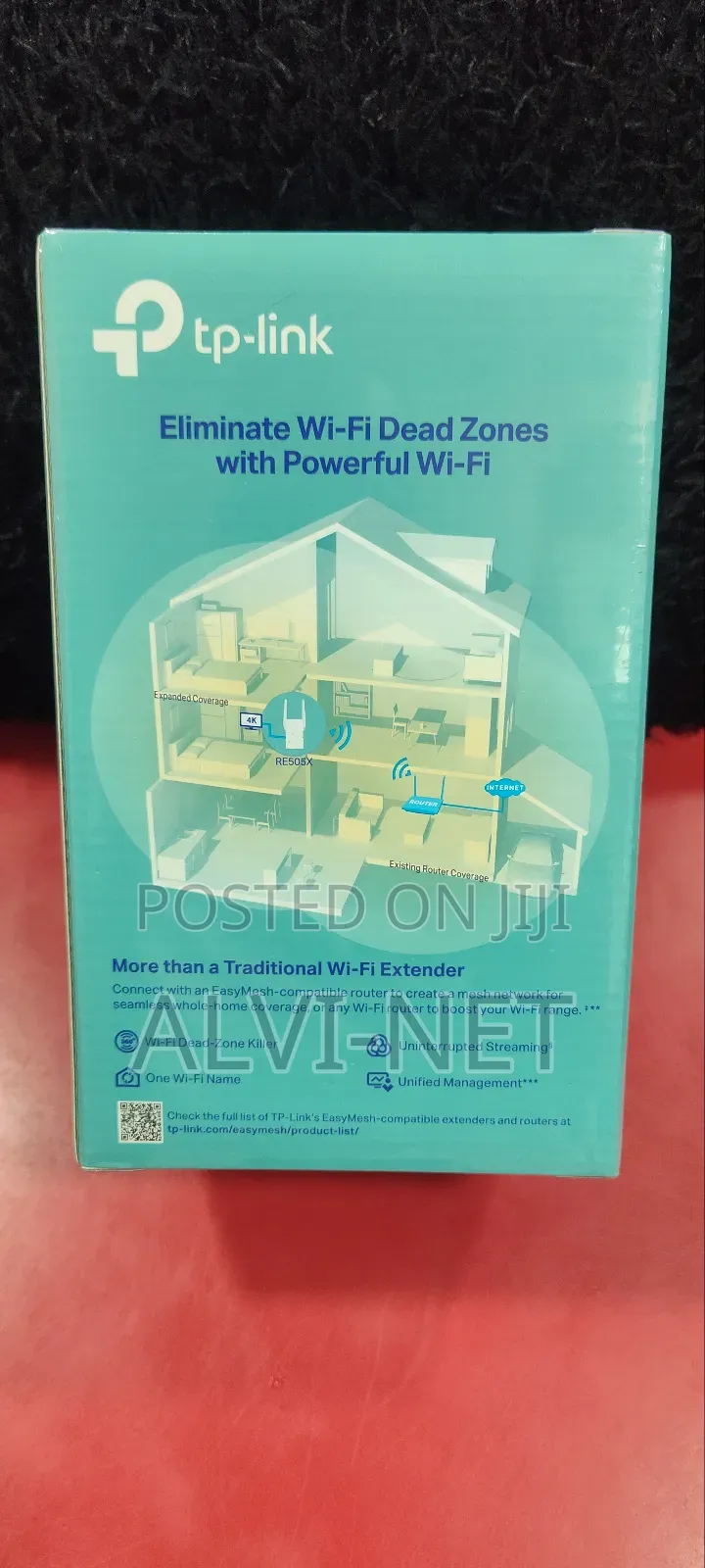 Tp-Link Ax1500 Wifi-6 Range Extender Re505x