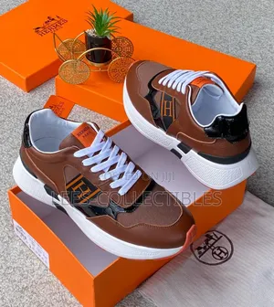 Best Quality Hermes Leather Sneakers