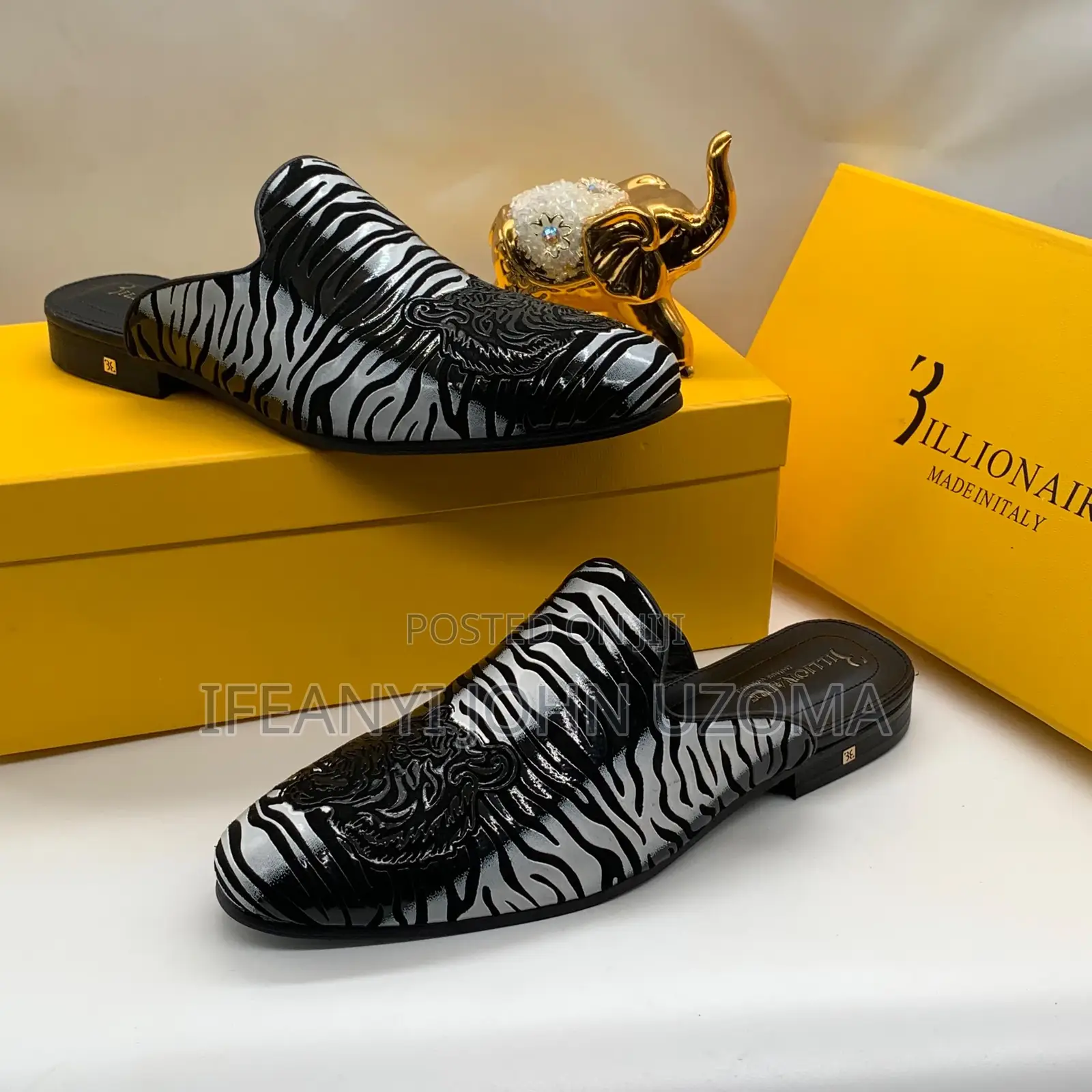Classic Luxury Designer Half Shoe