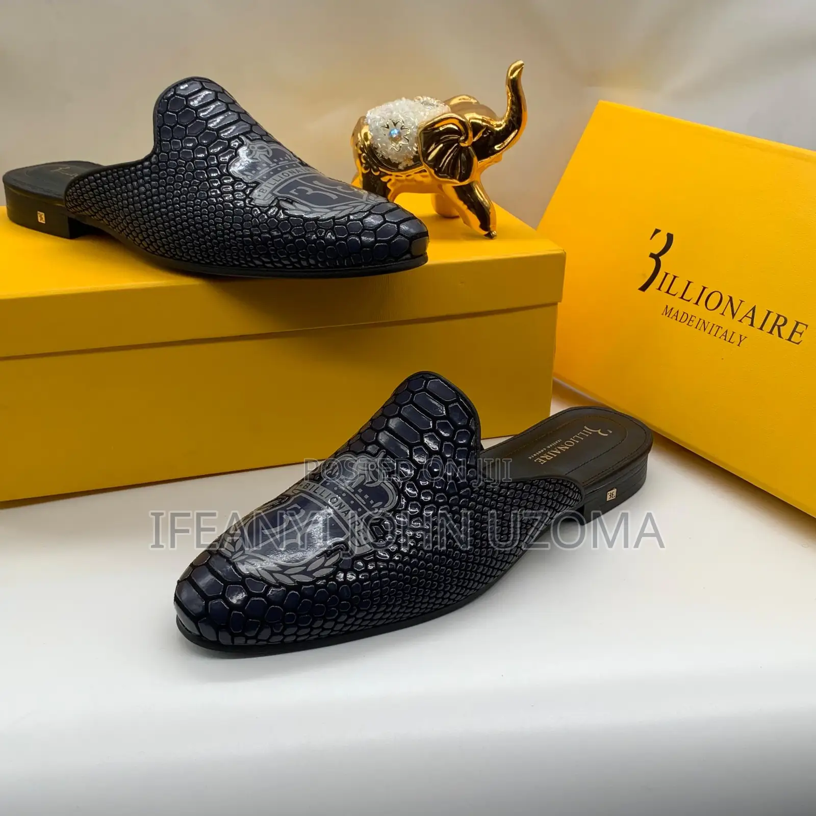 Classic Luxury Designer Half Shoe