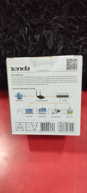 Tenda 5port Desktop Switch S105