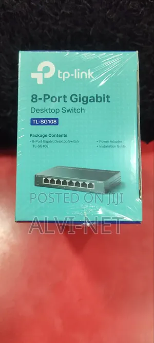 Tp-Link 8port Gigabit Desktop Switch Tl-Sg108