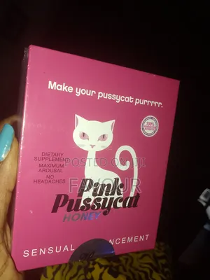 Pink Pussy Cat Libido Booster Honey for Women-12 Sachets