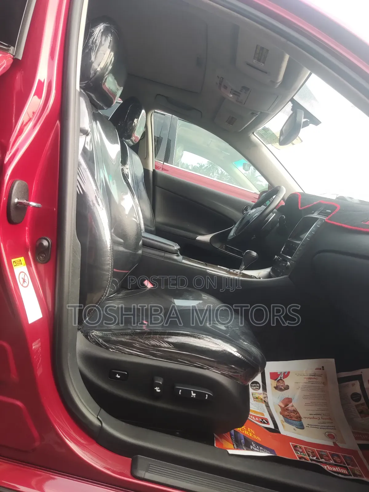 Lexus IS 250 Automatic 2010 Red