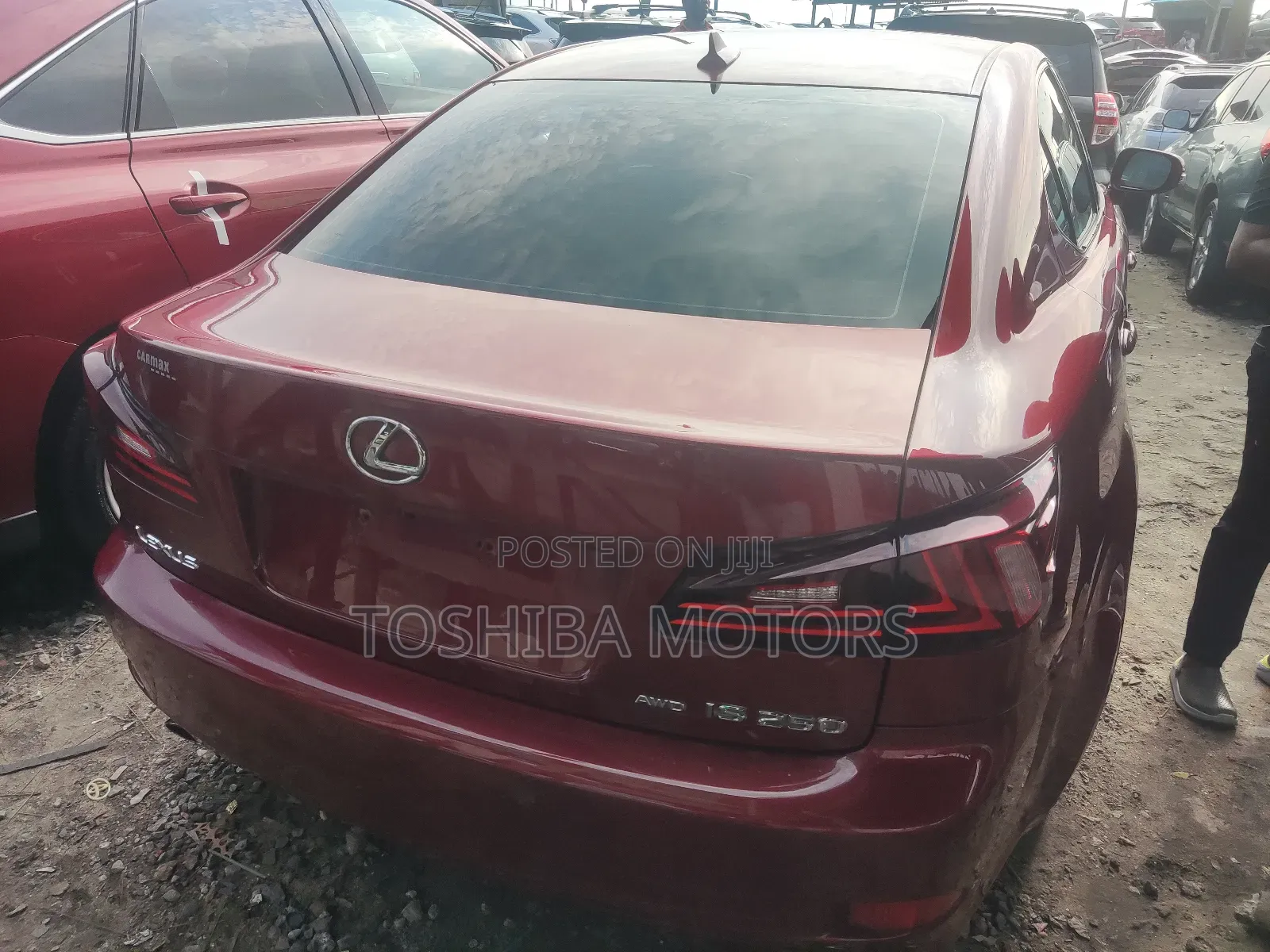Lexus IS 250 Automatic 2010 Red