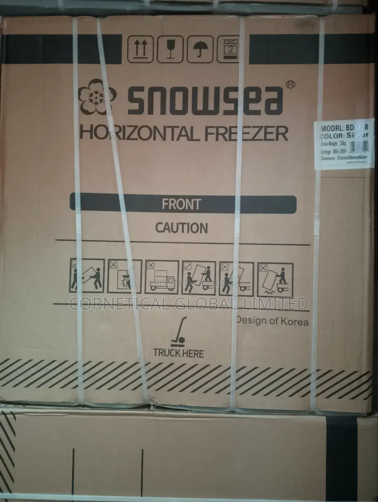 Snowsea 178 Litres Horizontal Deep Freezer Bd-178g
