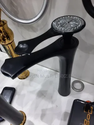 Black Color Basin Tap