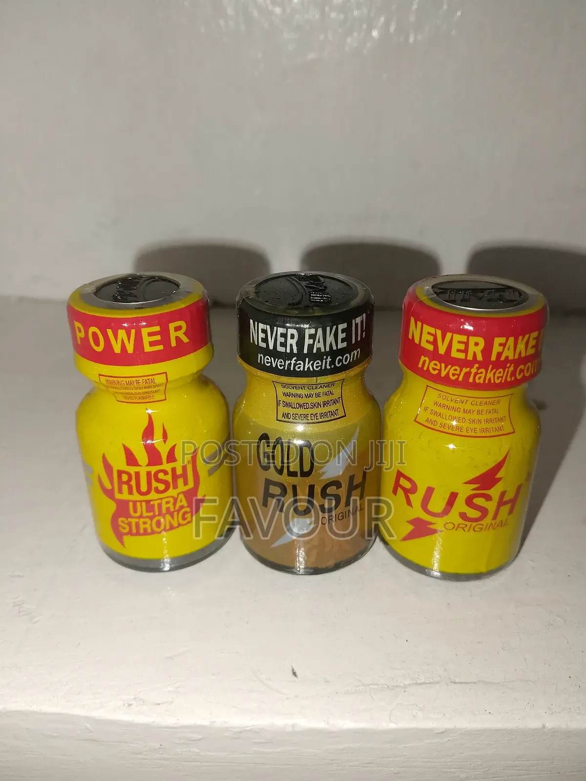 Rush Poppers Trio Set
