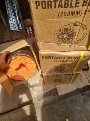 8" Edon Portable Blower Ventilator 220v