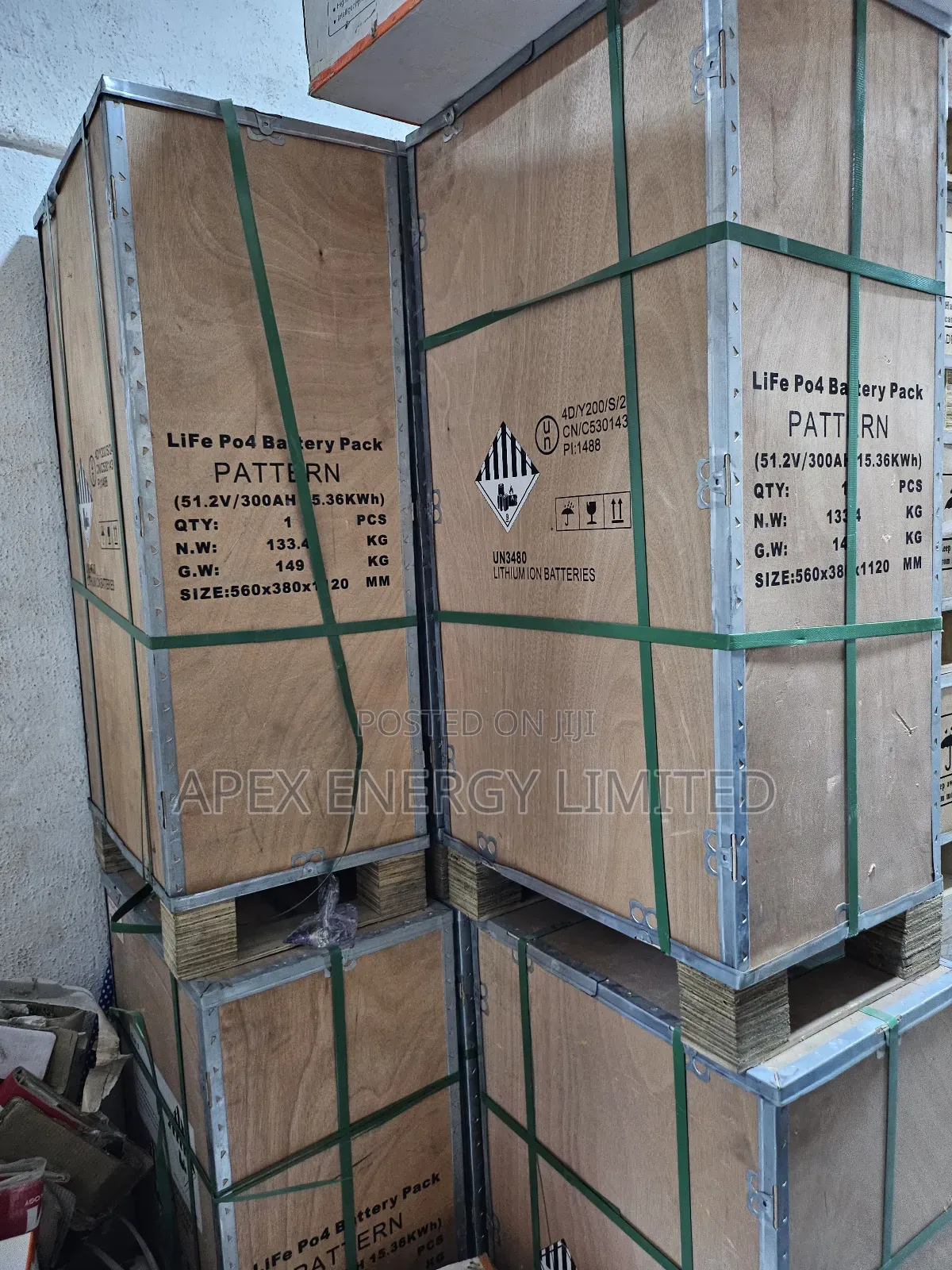 Pattern 15.36kwh Lithium Battery