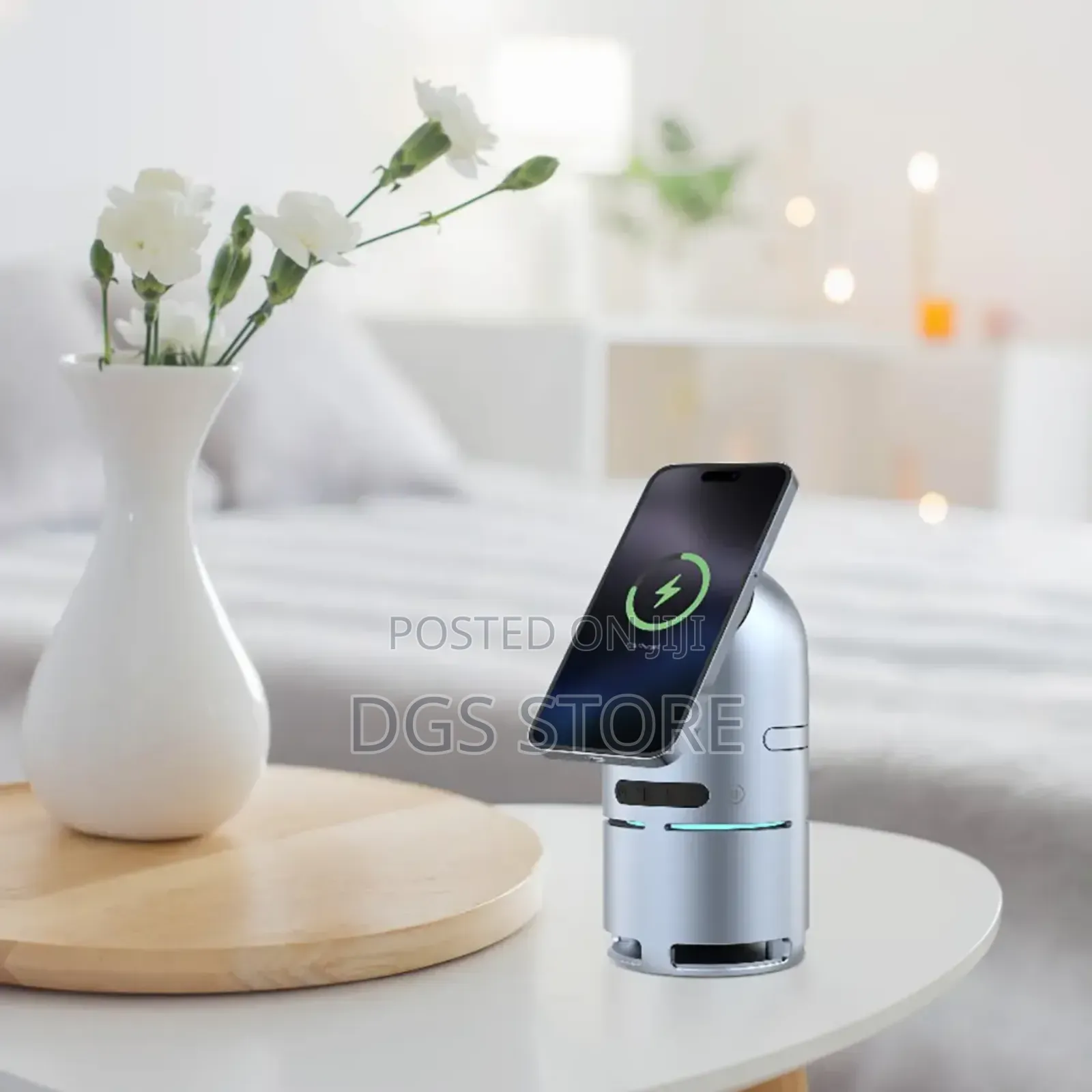 Powerology Pwc039 Qi2/ Speaker Charge Station