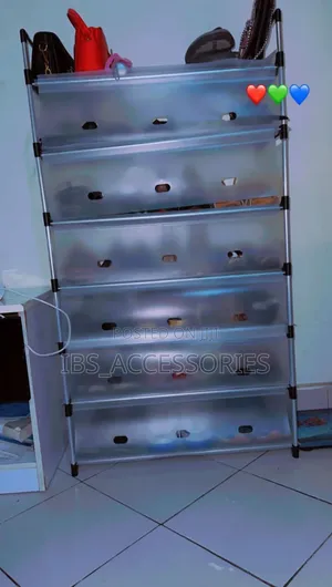 7 Storey Covered Shoe Rack