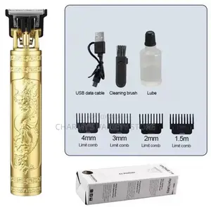 Rechargeable Hair Clipper With 4 Different Blades