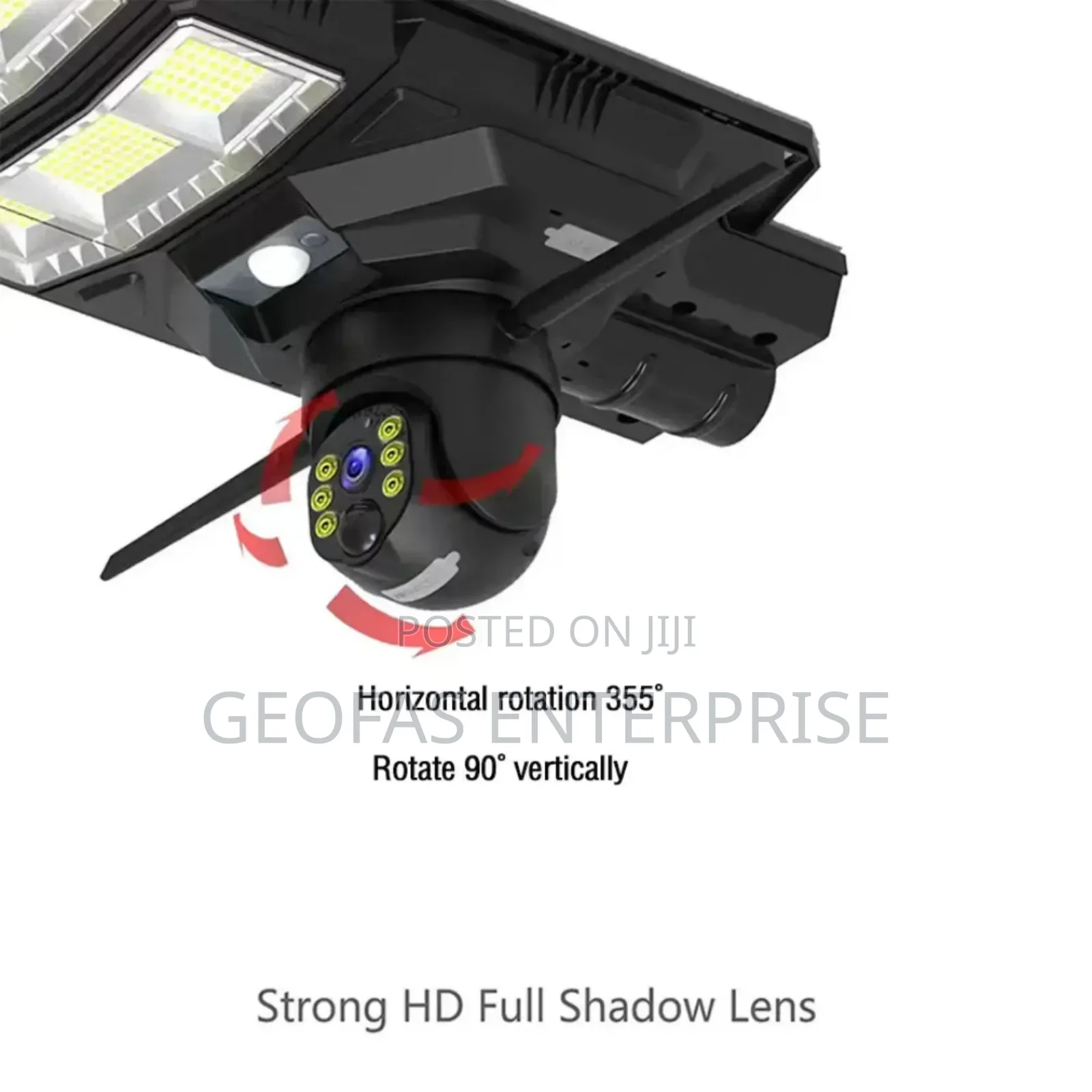 Solar Integrated Street Full Light With Hd Security Camera
