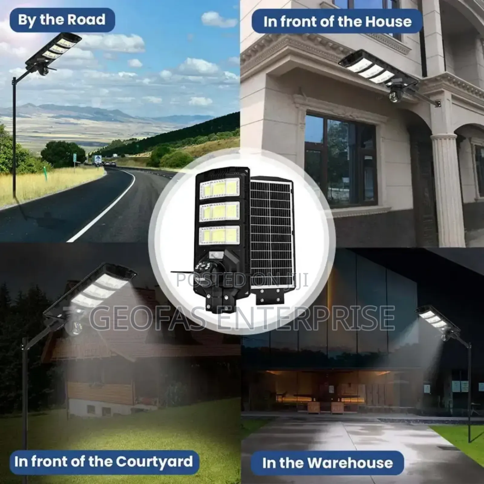 Solar Integrated Street Full Light With Hd Security Camera