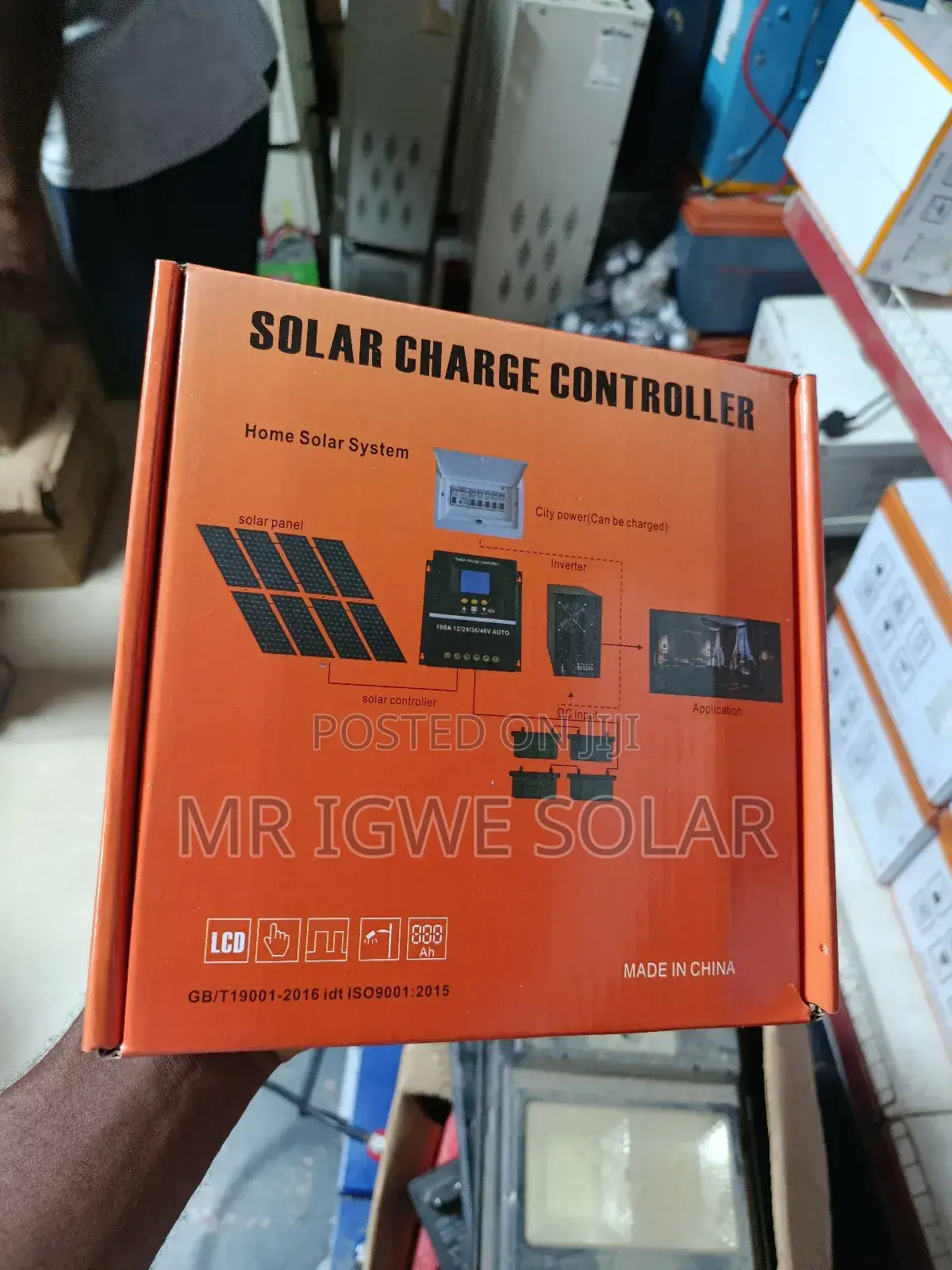 100 Ah PWM Charge Controller