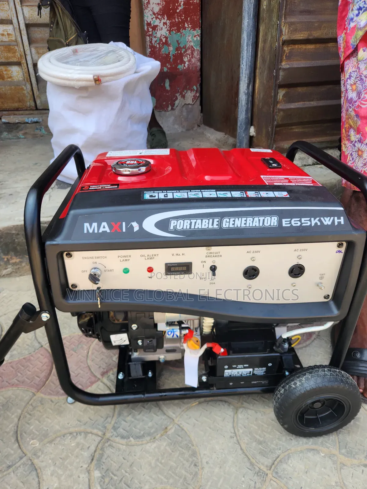8.5kva Maxi Petrol Generator 100% Pure Copper Coil Key Start