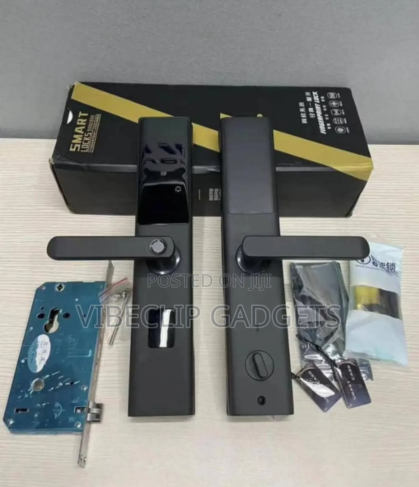 Smart Doorlock With Biometrics, Passcode, Access Card, Etc.