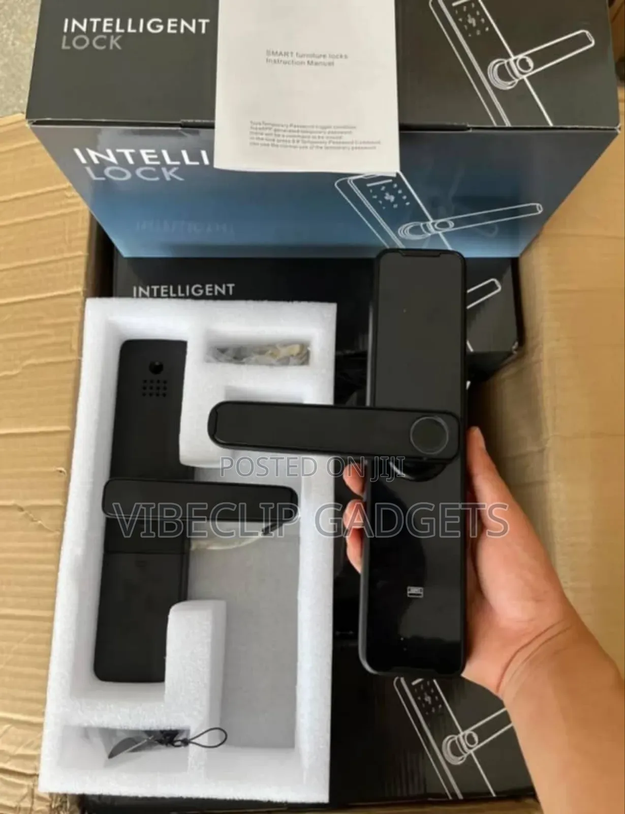 Smart Doorlock With Biometrics, Passcode, Access Card, Etc.