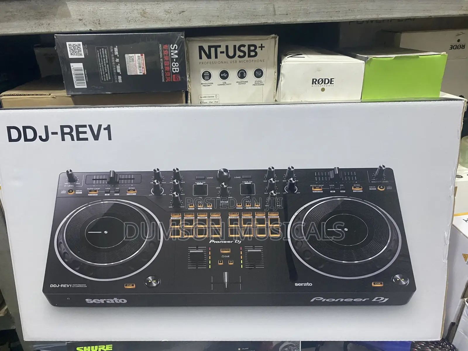 Pioneer Dj DDJ-Rev1 Controller for Serato Turntable