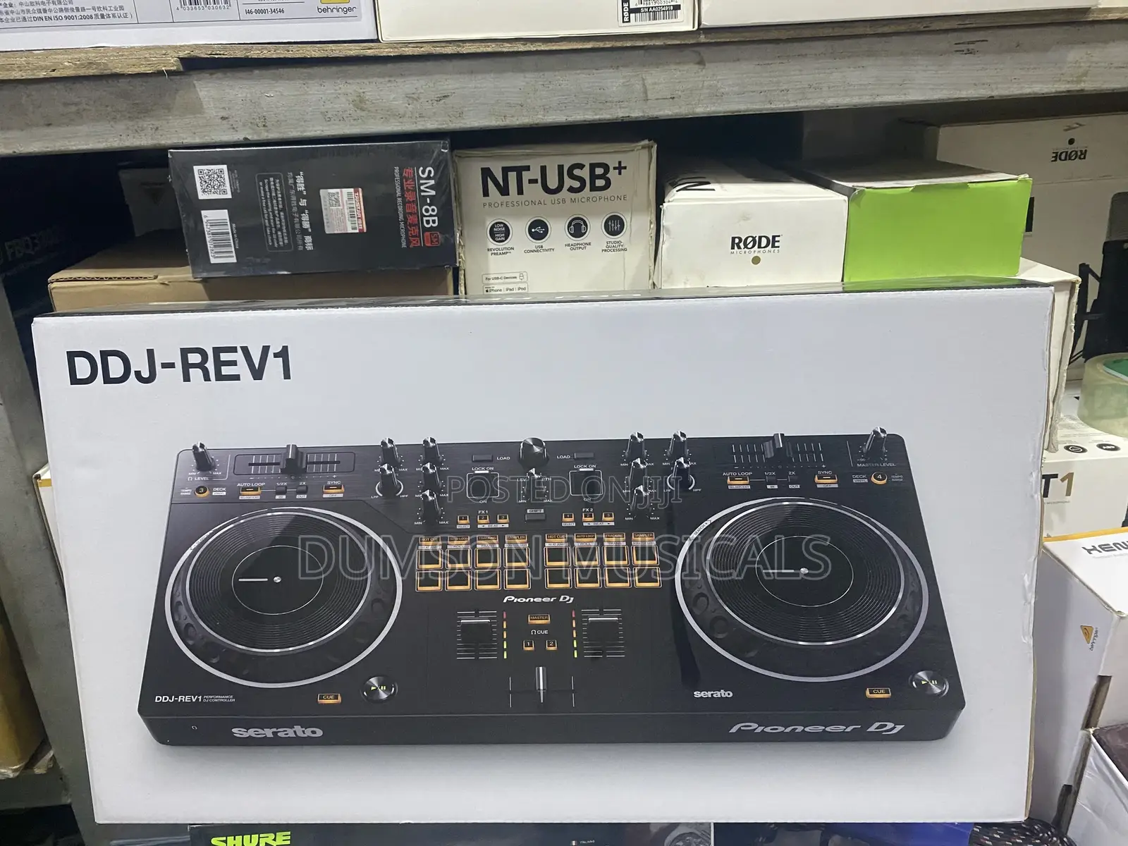 Pioneer Dj DDJ-Rev1 Controller for Serato Turntable