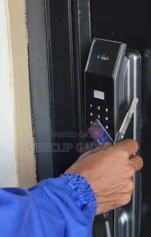 Biometrics And Passcode Doorlocks Installation In Lagos