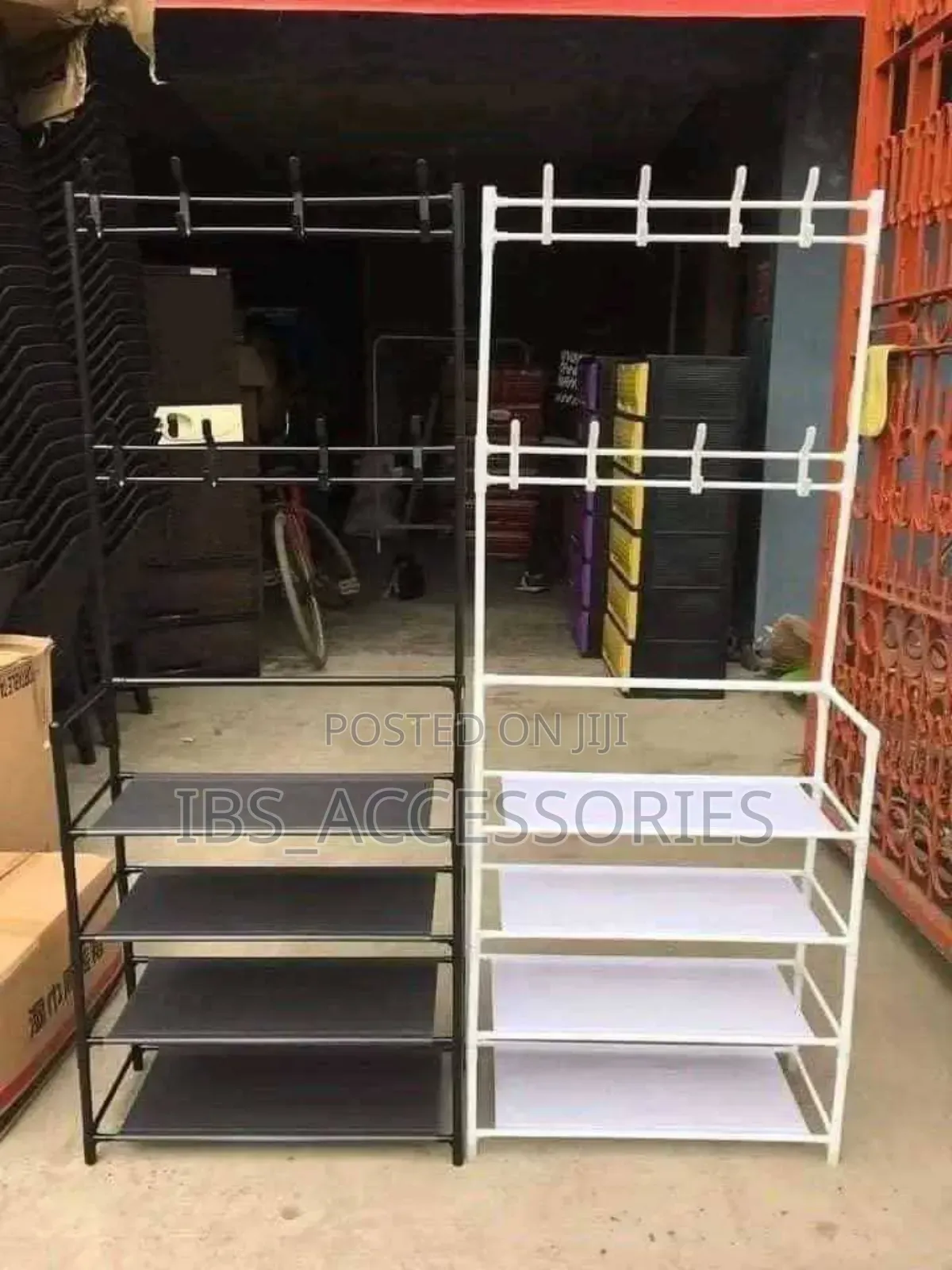 Shoe and Coat Rack