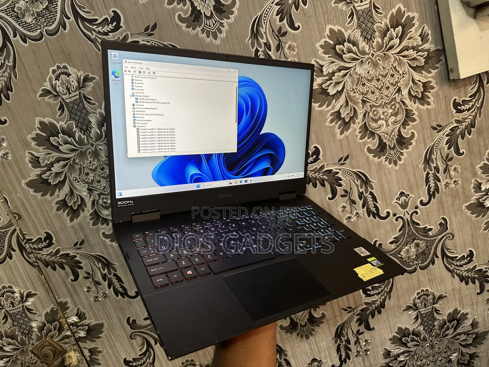 Laptop HP Omen 15 16GB Intel Core i7 SSD 1T