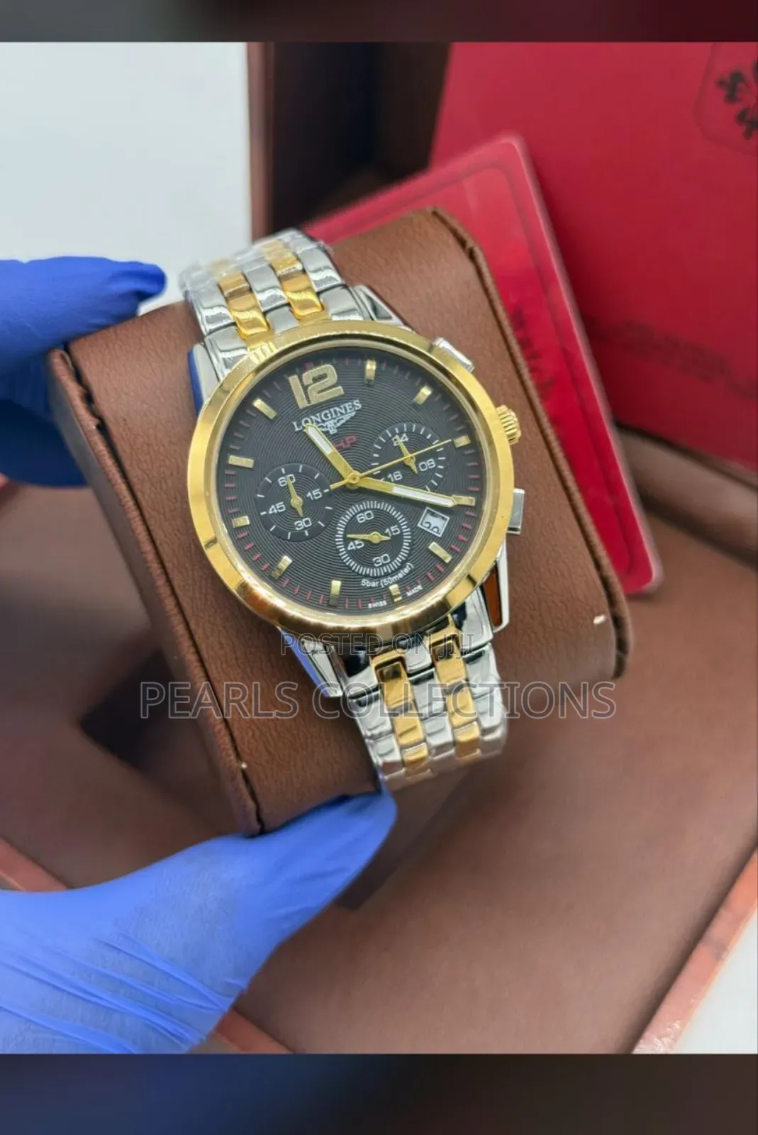 Longines Chrono Chain Wristwatch