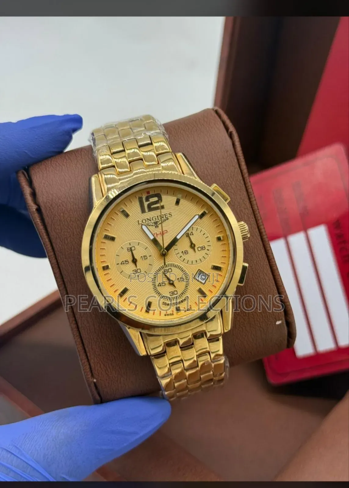 Longines Chrono Chain Wristwatch