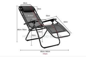 Foldable Zero Gravity Reclining Chair Relaxing Chair