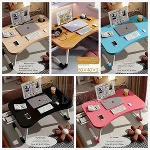 Multipurpose (Laptop) Table With Duck Stand + Cup Holder
