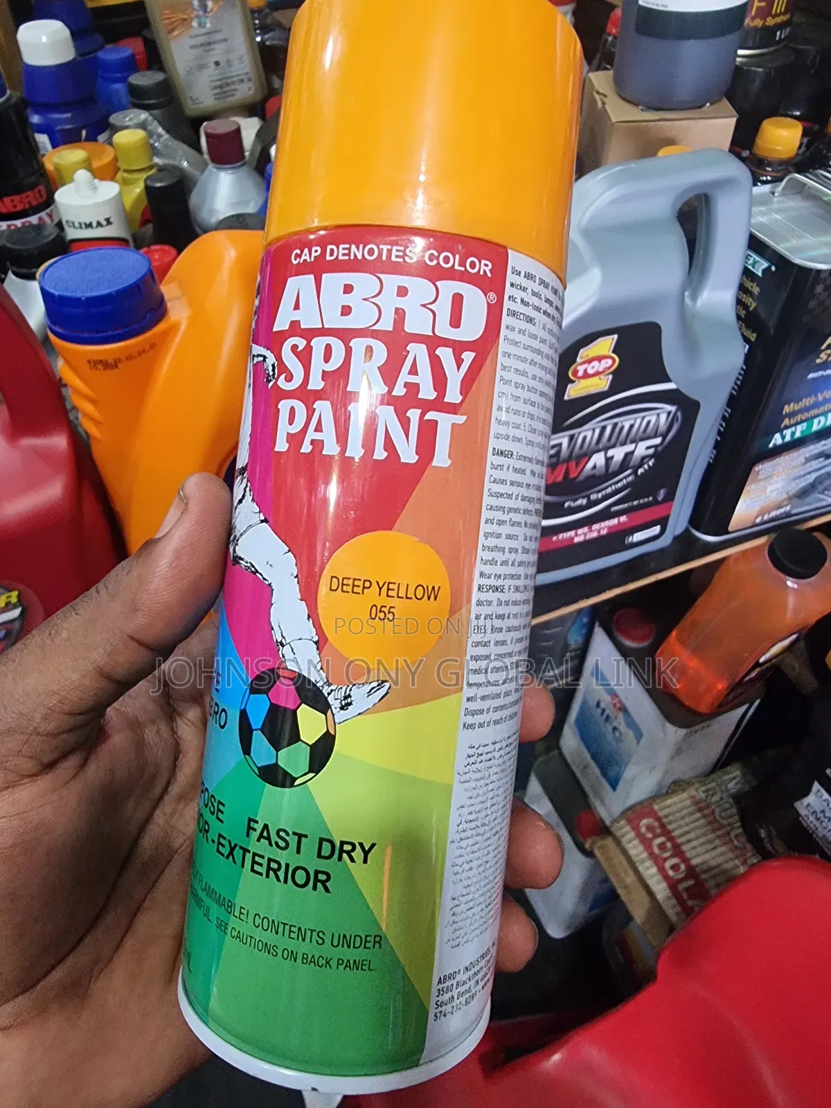 Abro Spray Paint