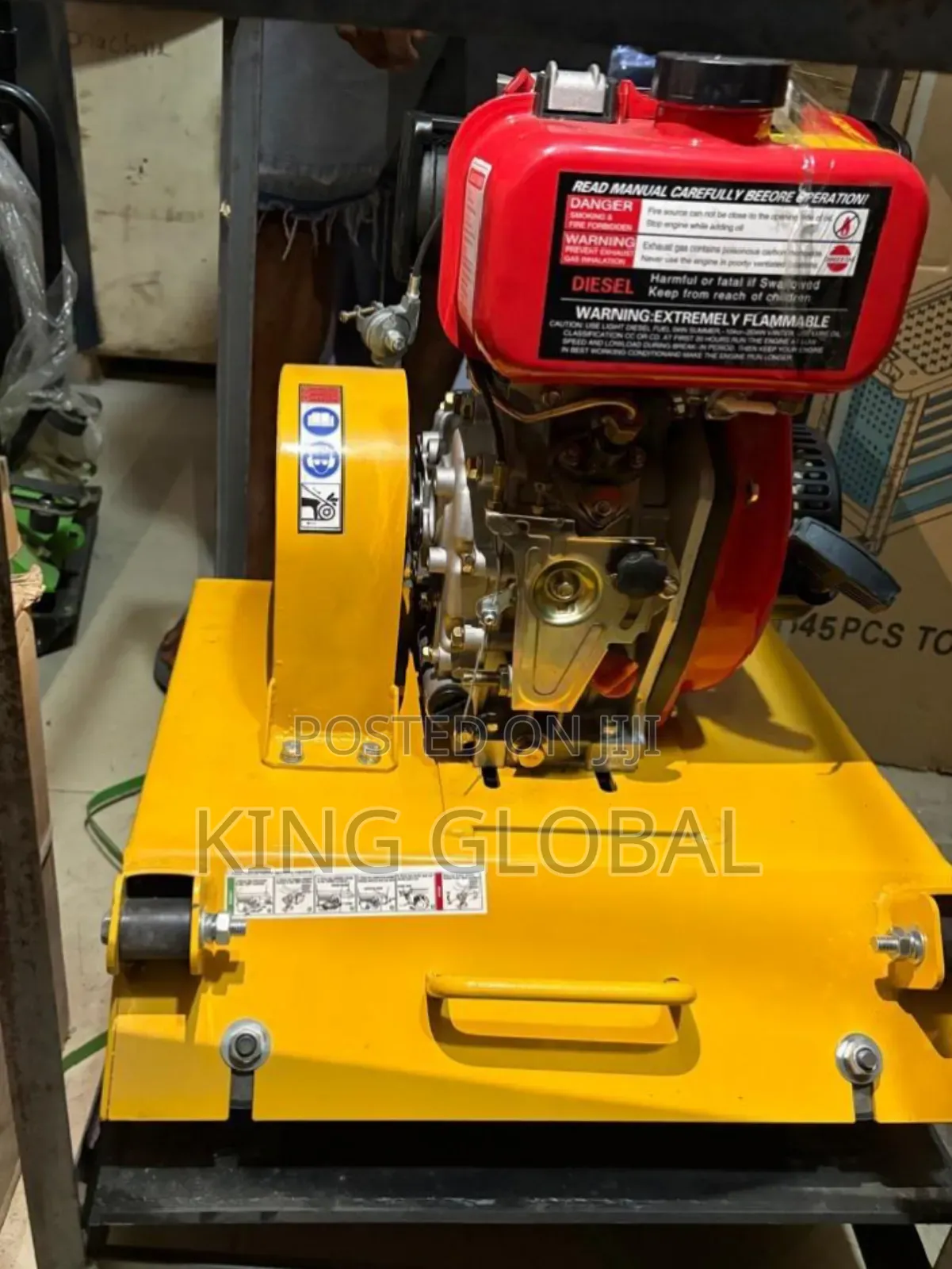 High Quality C 120 Diesel Engine Plate Compactor